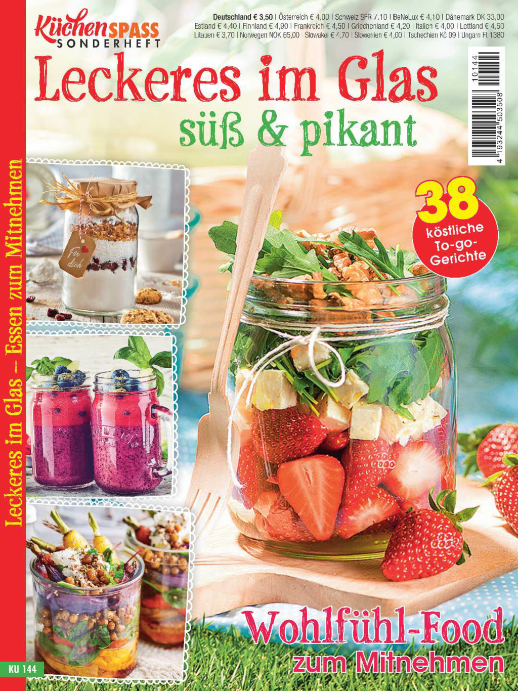 Magazin Produktbild: Küchenspaß Sonderheft KU 144 - Leckeres im Glas süß & pikant