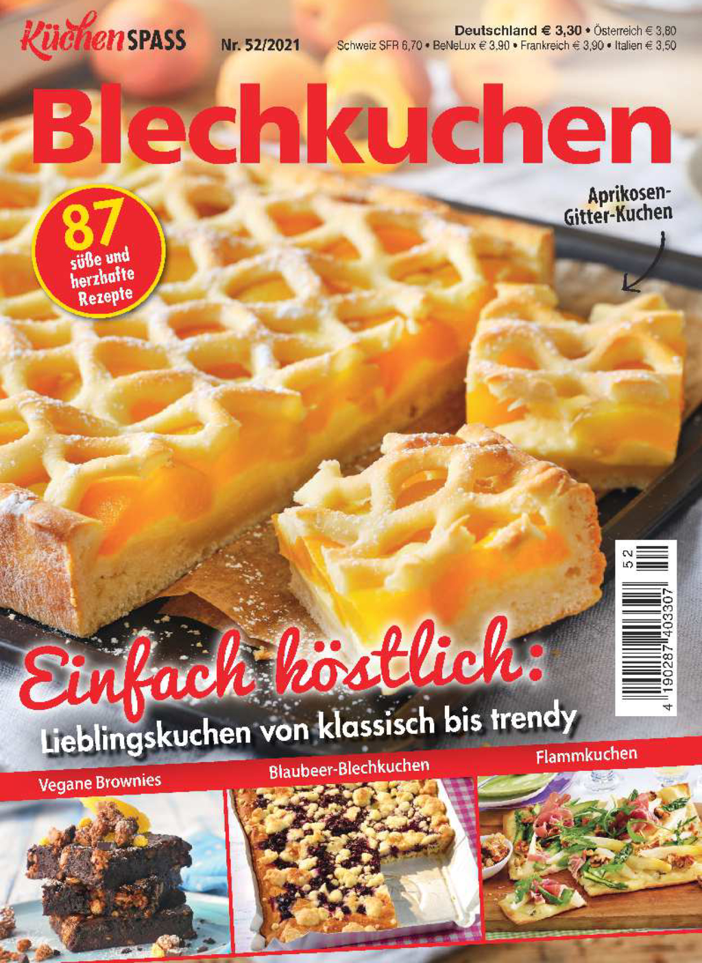 KüchenSPASS 52/2021 - Blechkuchen