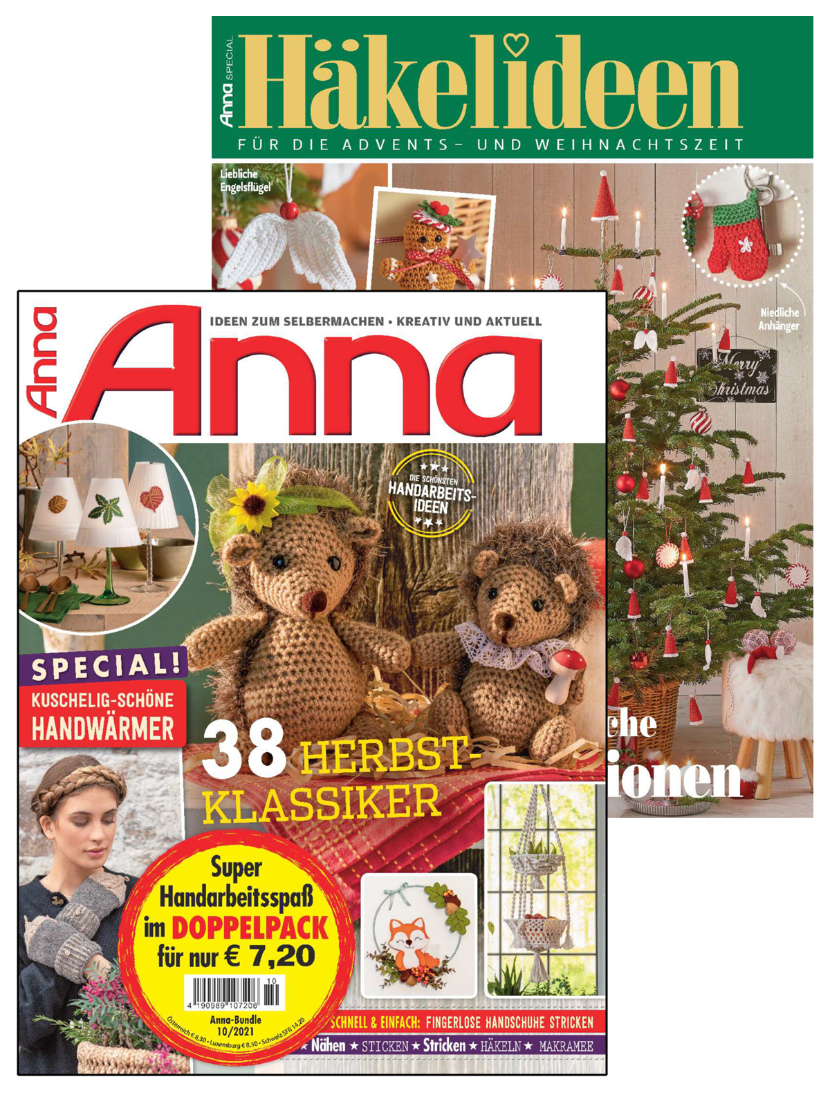 Anna-Bundle: Anna Nr. 10/2021 und Anna Special A 507 Häkelideen