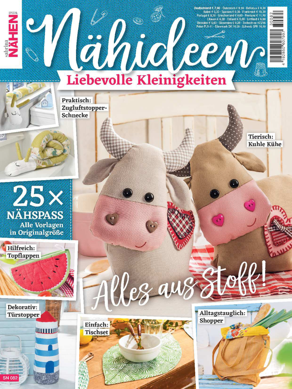 Magazin Produktbild: Sabrina Nähen Special SN 082 - Alles aus Stoff