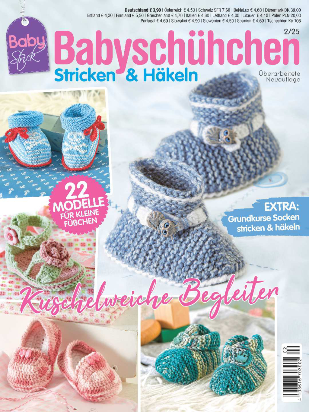 Baby Strick 25002 - Babyschühchen Magazin Produktbild: Baby Strick 25002 - Babyschühchen