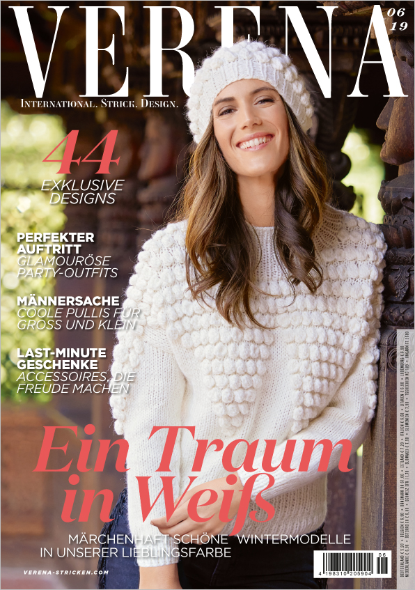 Magazin Produktbild: Verena Stricken 6/19- Ein Traum in Weiß
