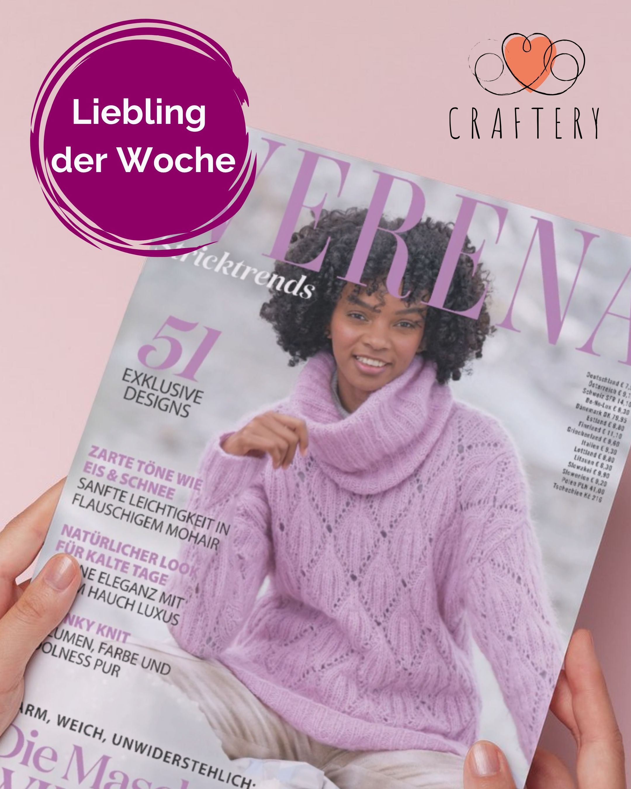 Verena Stricktrends 04/2025 - Die Masche im Winter