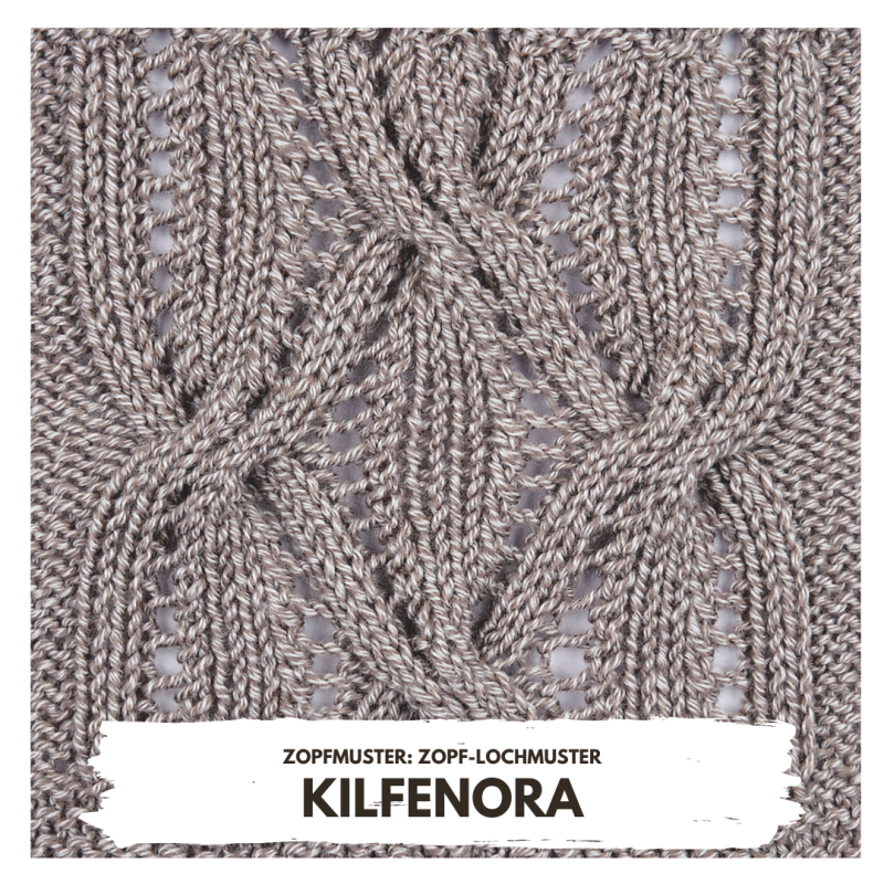 Zopf-Lochmuster stricken – Gratisanleitung für Zopfmuster Zopf-Lochmuster stricken – Gratisanleitung für Zopfmuster